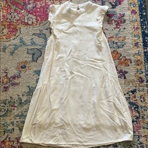 High neck tank work dress